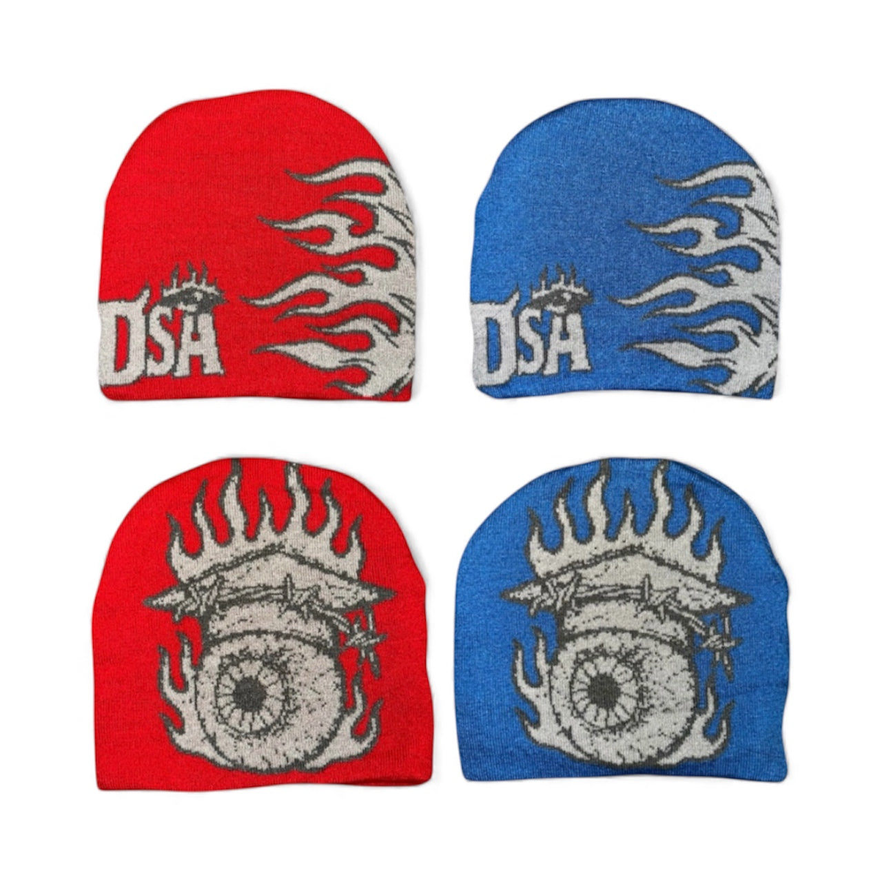 DSA SKULLY V1 “RED + BLUE”