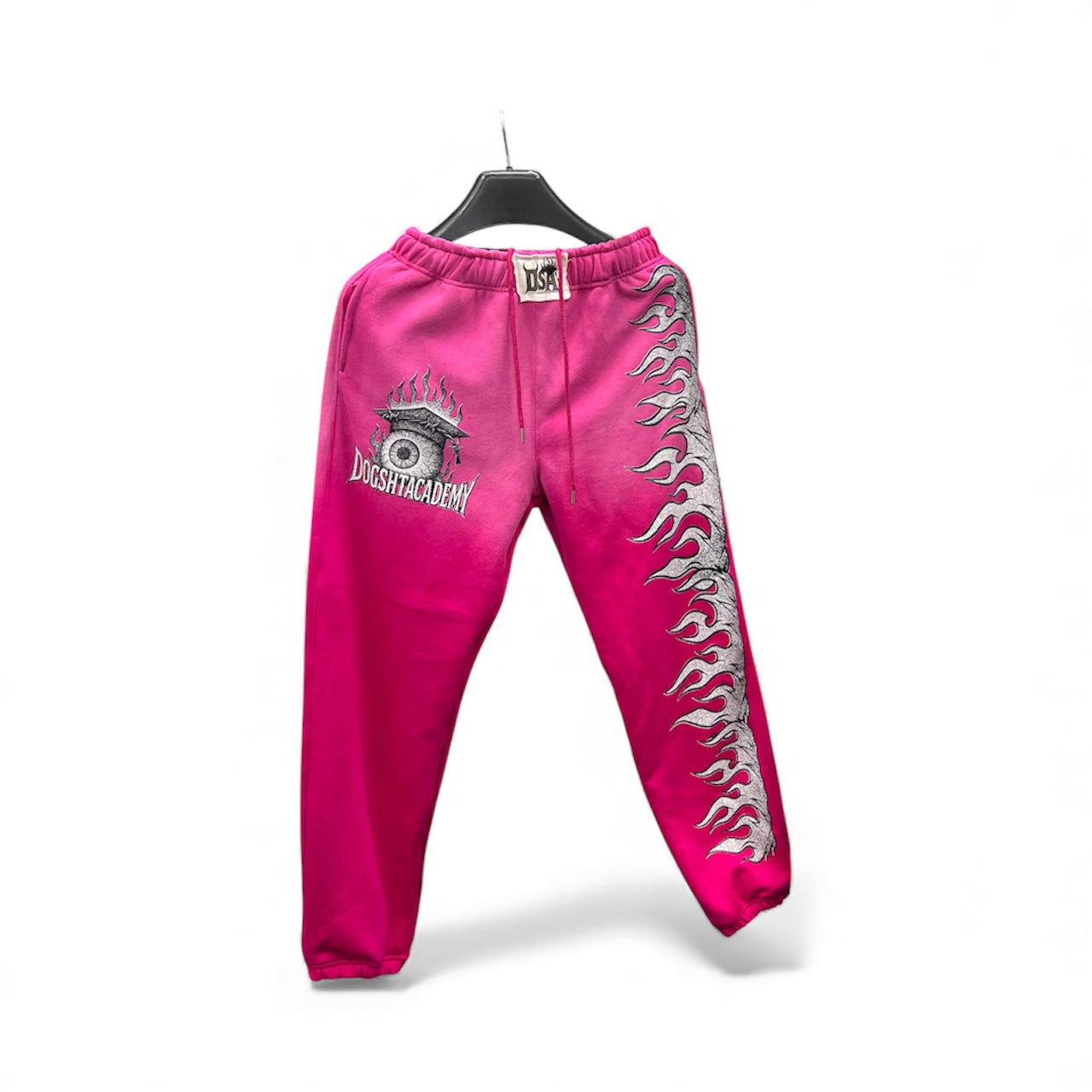 EYE 4 AN EYE SWEATPANTS  (CRIMSON RED + MAGENTA PINK)